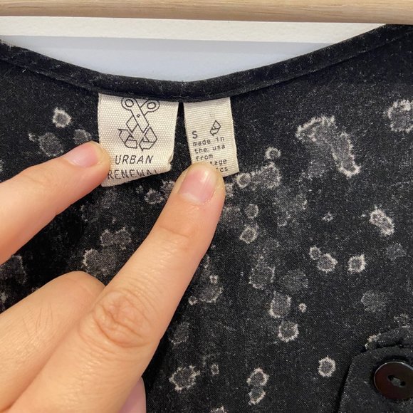 Short Renew Bleach Dye dress - Picture 3 of 3